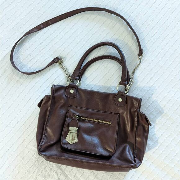 Steve Madden Brown Crossbody Hand Bag - Picture 2 of 7